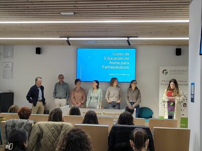 Gipuzkoa acoge la primera edición dirigida a farmacéuticos/as del curso ‘Educadores en Asma’ de la Sociedad Española de Neumología Pediátrica (SENP)