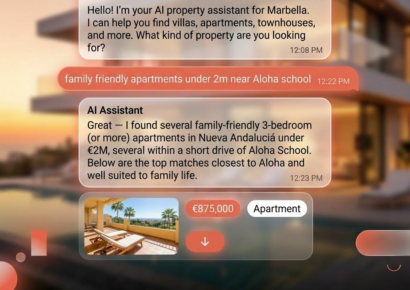 Propelos lanza el primer agente de búsqueda inmobiliaria con inteligencia artificial en España