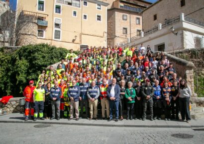 El COACM refuerza su Agrupación de Emergencias con la participación en el simulacro del PRICAM en Cuenca
