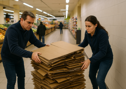 El «coste oculto» del cartón: cuando una compactadora se para, la tienda paga en tiempo y productividad