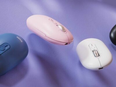 Nuevo ratón fino Seron con conectividad inalámbrica múltiple y rueda hyperscroll