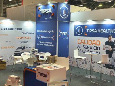 TIPSA presenta sus soluciones de transporte para el sector salud en INFARMA 2026