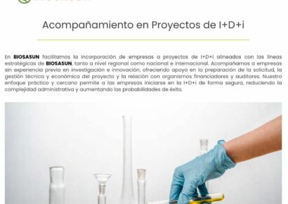 I+D+i en BIOSASUN: innovación nutracéutica y gourmet dentro del proyecto PROMETEA