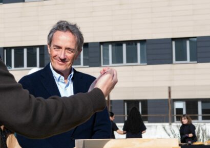 GN pone la primera piedra de su nueva sede en España, ubicada en el Parque Tecnológico de Leganés