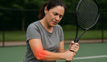 Dr. Samuel Pajares, traumatólogo de Policlínica Gipuzkoa: «La técnica y el material marcan la diferencia para evitar las lesiones de codo y muñeca en el tenis»