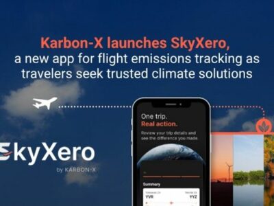 Karbon-X lanza SkyXero, una nueva aplicación para el seguimiento de emisiones de vuelos