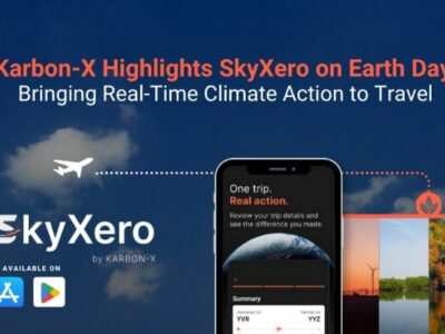 Karbon-X destaca SkyXero en el Día de la Tierra, llevando la acción climática en tiempo real a los viajes