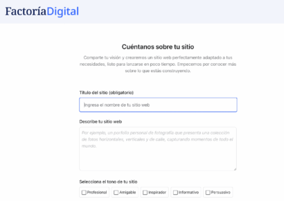 Extendify 3.0: inteligencia artificial para crear una web profesional en 2 horas