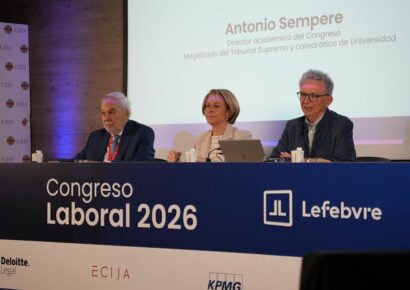 El nuevo panorama laboral, las novedades jurisprudenciales, el tiempo de trabajo y la IA marcan el Congreso Laboral 2026 de Lefebvre