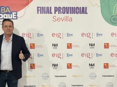 Ignacio Campoy impulsa el talento emprendedor juvenil como jurado en la final de la MBA Kids League en Sevilla