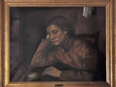 Sale a subasta un Tàpies inédito: el retrato que unió al pintor con el universo de Joan Brossa