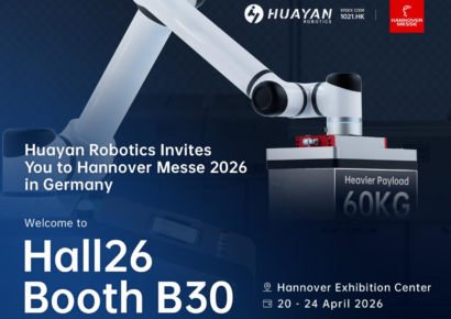 Huayan Robotics debutará en HANNOVER MESSE 2026 con soluciones avanzadas de automatización tras el hito con su salida a bolsa