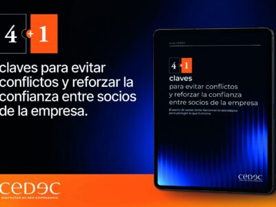CEDEC analiza cómo el pacto de socios puede ayudar a prevenir conflictos en pymes y empresas familiares