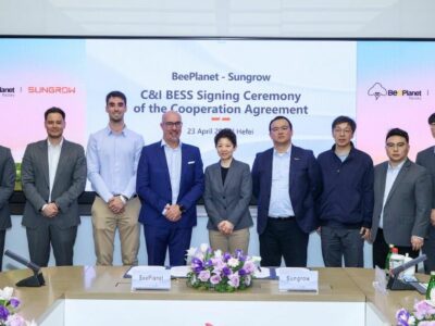 Sungrow y BeePlanet amplían su colaboración estratégica para impulsar el almacenamiento energético en Europa