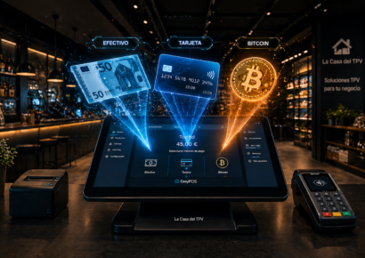 La Casa del TPV presenta un terminal que integra VeriFactu, pagos tradicionales y Bitcoin para comercios