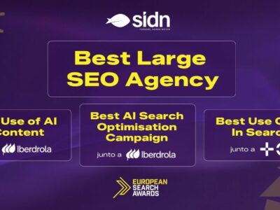SIDN, nominada a mejor agencia SEO de Europa en los European Search Awards 2026