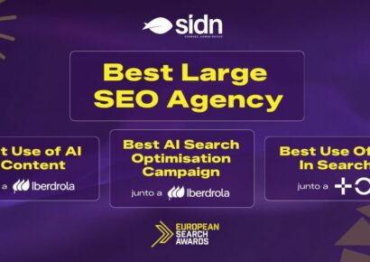 SIDN, nominada a mejor agencia SEO de Europa en los European Search Awards 2026