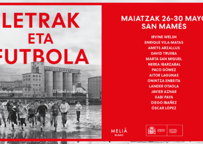 El festival de la Fundación Athletic Club «Letras y Fútbol» arranca el próximo 26 de mayo en Bilbao