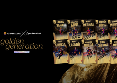 El FC Barcelona lanza en Collectibol una colección inspirada en La Masia vinculada a piezas físicas de oro