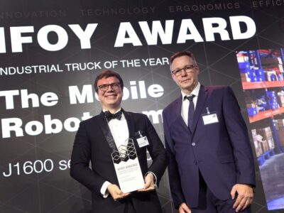 La colaboración entre humanos y robots gana protagonismo en un prestigioso premio internacional de logística