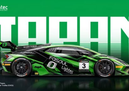 Batmobile Racing presenta una nueva y audaz decoración junto a Fasoul y Lightec para la Lamborghini Super Trofeo Asia en Fuji Speedway