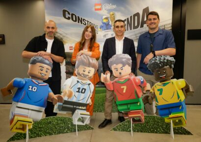 El Grupo LEGO presenta junto a Iker Casillas la colección LEGO® Editions en el museo Legends