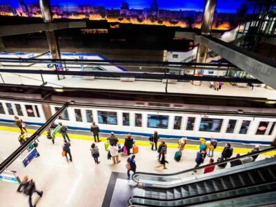 Metro de Madrid se prepara para una alta demanda por la visita del Papa y los conciertos de Bad Bunny