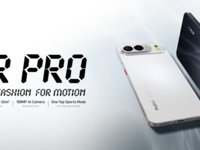 Llega a España el nuevo nubia Air Pro, el smartphone que desafía la lógica del diseño ultrafino