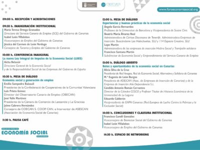 Jéssica de León inaugurará en Lanzarote el II Foro de Economía Social de Canarias