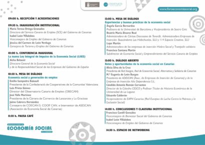 Jéssica de León inaugurará en Lanzarote el II Foro de Economía Social de Canarias