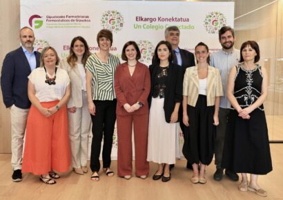 Izaro Oyarbide asume la presidencia del Colegio de Farmacéuticos de Gipuzkoa apostando por una farmacia más asistencial, integrada y social