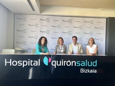 El Hospital Quirónsalud Bizkaia y la Asociación Contra el Cáncer en Bizkaia firman un acuerdo de colaboración para reforzar el acompañamiento a pacientes con cáncer