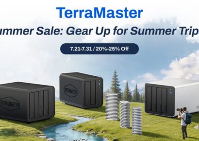 TerraMaster ofrece hasta un 25% de descuento en NAS y DAS seleccionados para los viajes de verano