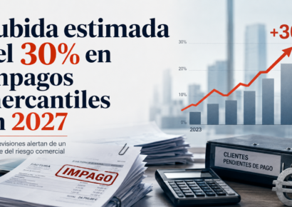 Grupo Cobratis prevé un aumento del 30% en los impagos en España para 2027
