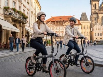 DYU presenta la SP1, bicicleta eléctrica plegable con batería extraíble que funciona como banco de energía