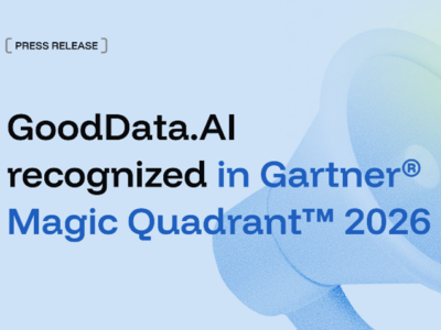 GoodData.AI, en el Magic Quadrant™ de Gartner® 2026 para plataformas de analítica e inteligencia de negocio