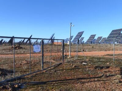 El cobre de las plantas solares en España en el punto de mira de las bandas organizadas