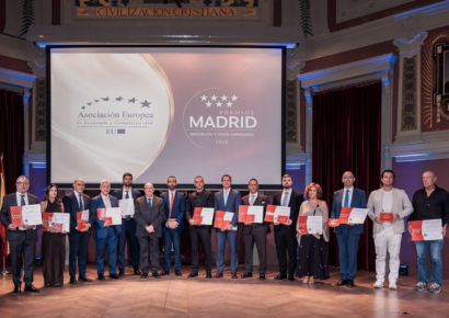 La Asociación Europea de Economía y Competitividad reconoce la excelencia empresarial en Madrid 2026