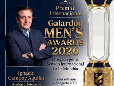 Ignacio Campoy reconocido en Colombia con el Men’s Awards 2026 por su liderazgo empresarial y de negocios