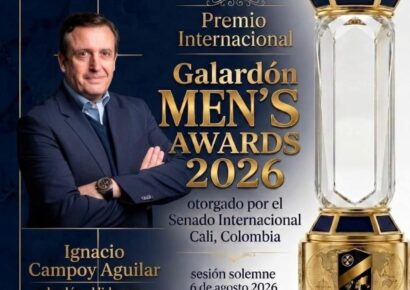 Ignacio Campoy reconocido en Colombia con el Men’s Awards 2026 por su liderazgo empresarial y de negocios