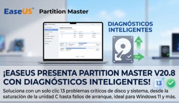 EaseUS lanza una nueva actualización de su software de administración de particiones: EaseUS Partition Master v20.8 con Diagnósticos Inteligentes para detectar 13 problemas de disco y mantener la salud del sistema y del disco