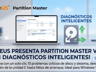 EaseUS lanza una nueva actualización de su software de administración de particiones: EaseUS Partition Master v20.8 con Diagnósticos Inteligentes para detectar 13 problemas de disco y mantener la salud del sistema y del disco
