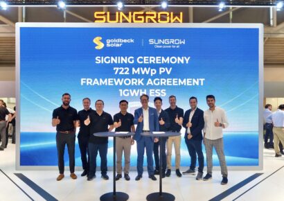 Sungrow y GOLDBECK SOLAR firman el mayor proyecto fotovoltaico de Europa (722 MWp)