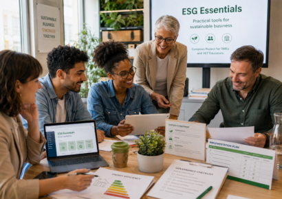 ESG Essentials impulsa la sostenibilidad en las PYMES europeas con herramientas prácticas y formación especializada