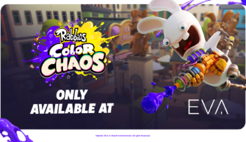 EVA presenta el juego Rabbids: Color Chaos, para toda la familia, en sus centros de realidad virtual