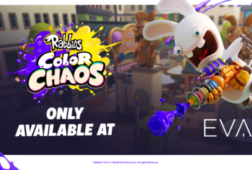 EVA presenta el juego Rabbids: Color Chaos, para toda la familia, en sus centros de realidad virtual