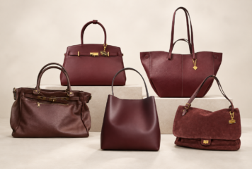 Sweetterstore presenta sus bolsos burdeos, el color de la temporada