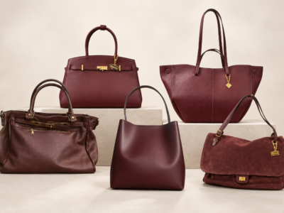 Sweetterstore presenta sus bolsos burdeos, el color de la temporada