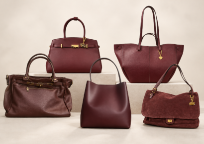 Sweetterstore presenta sus bolsos burdeos, el color de la temporada