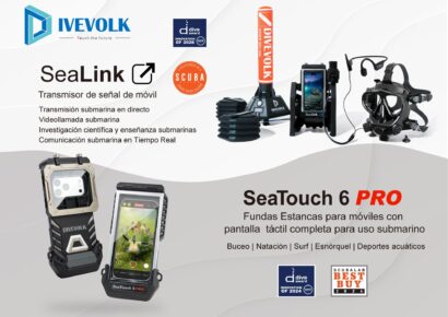 DIVEVOLK presenta SeaTouch 6 Pro, con una tecnología de pantalla táctil mejorada y protección hasta 60 metros de profundidad